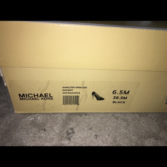 MICHAEL KORS OPEN TOE PUMPS SIZE 6.5 - Picture 8 of 8